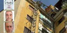 Operai morti a Napoli: «Erano senza casco né imbracature, due di loro lavoravano in nero». Quattro indagati per omicidio colposo