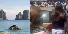 «Capri invasa dai turisti: file chilometriche per la funicolare, traffico in tilt, non si cammina. Altro che vacanze di lusso»