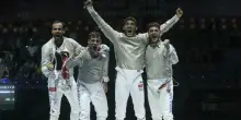 Mondiali di scherma: Italia oro nella sciabola maschile, battuta l'Ungheria 45-37. Bronzo per il fioretto femminile