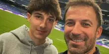 Del Piero, il figlio Tobias fa l'esordio nel calcio dei grandi: «Deve scrivere il suo destino da solo». La prima partita con la Sanremese