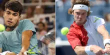 Cincinnati, Alcaraz batte Rublev e va in semifinale