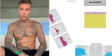 «Il concerto di Fedez a Forte dei Marmi è un flop: lui pensa al dissing, ma è costretto a vendere biglietti a metà prezzo»
