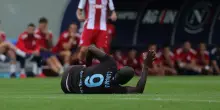 Lukaku, infortunio al retto femorale: i tempi di recupero. Il Napoli ora cerca un nuovo attaccante