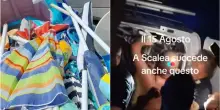Scalea, vigili sequestrano ombrelloni usati per "occupare" la spiaggia: accerchiati dai turisti e costretti a restituirli