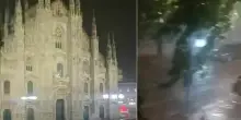 Temporale Milano, parchi chiusi in città. Allarme per il fiume Lambro, evacuata una comunità