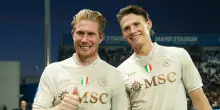 Sassuolo-Napoli 0-2: McTominay & De Bruyne, Conte ha i nuovi gemelli del gol
