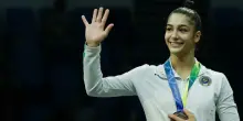 Sofia Raffaeli vince l'oro ai Mondiali di ginnastica ritmica: primo posto nella specialità del cerchio