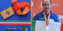 Daniele Dorizzi, campione di freccette stroncato da un malore a 58 anni: pochi giorni fa aveva vinto bronzo ai Mondiali per Trapiantati