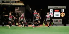 Grimsby Town, la favola della squadra di quarta serie inglese che ha eliminato il Manchester United dalla Carabao cup