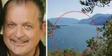 Sergio Corsano scomparso dopo aver salvato i due figli dalle acque del lago: il maltempo non frena le ricerche