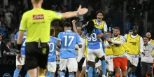 Napoli-Cagliari 1-0, le pagelle: Anguissa (7) segna allo scadere, Buongiorno (6,5) pesca l'assist, Lucca (5) spento