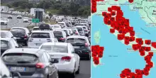 Traffico, oggi bollino rosso per il controesodo: la situazione su strade e autostrade, gli orari da evitare e i percorsi alternativi