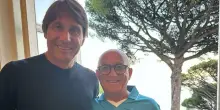 Antonio Conte a Ravello, il mister del Napoli si rilassa in Costiera