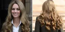 Kate Middleton e la nuova tinta di capelli, i dubbi del web: «Una parrucca per nascondere gli effetti della chemio?»