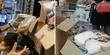 Sequestrati 52mila articoli contraffatti col marchio ?Rocco Barocco?: denunciati due imprenditori