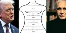 Trump, ecco la lettera a Epstein per il suo compleanno. E c'è anche una foto di Jeffrey che gli "svende" una donna. La Casa Bianca: «Un falso»