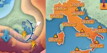 Meteo, allarme maltempo: arrivano nubifragi, bombe d'acqua e temporali autorigeneranti. Crollano le temperature (ma non ovunque)