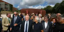 Napoli, la prima corsa del treno di Monte Sant'Angelo: all'inaugurazione anche il presidente De Luca