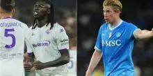 Fiorentina-Napoli: dove vederla in tv e streaming, orario e probabili formazioni. Debutto per Hojlund?