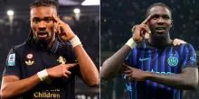 Juventus-Inter 4-3, doppia firma Thuram: i fratelli Marcus e Khéphren segnano nel derby d'Italia (e papà Lilian applaude dalla tribuna)