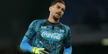 Fiorentina-Napoli, Meret out per infortunio: affaticamento muscolare per il portiere