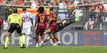 Roma-Torino 0-1, le pagelle: Gasperini stecca (5), troppo poco Ferguson (5), Soulè ci prova (6), Simeone inventa il vantaggio (7,5)