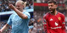Dove vedere il derby Manchester City-Manchester United: le formazioni ufficiali