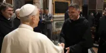 Papa Leone XIV festeggia il suo compleanno con gli ex confratelli agostiniani
