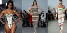 Elon Musk, la figlia Vivian Wilson sfila alla New York Fashion week: chi è la 24enne transgender (che ha tagliato i ponti con il padre)