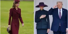 Kate Middleton e Melania Trump, i look della visita di stato: la principessa con la spilla di Lady Diana, la first lady in Dior. Gli outfit a confronto