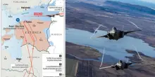 Guerra Nato-Russia, il primo ostacolo per Putin sono i jet italiani: dagli F-35 in Estonia all'aereo spia contro i droni in Polonia