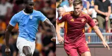 Lazio-Roma, formazioni ufficiali: Gasperini rilancia Ferguson, Sarri senza Rovella ma con Castellanos. Indisponibili, ballottaggi, arbitro del derby