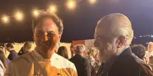Napoli, De Laurentiis a ?Ischia Safari? con lo chef stellato Nino Di Costanzo