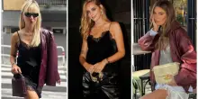 Tendenze autunno 2025, i look in pelle conquistano le celebs: da Chiara Ferragni a Paola Iezzi, i capi (e gli accessori) must have
