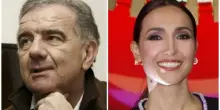 Gene Gnocchi e Caterina Balivo, il botta e risposta (ironico): «Non faceva nulla come calciatore». E lui replica così