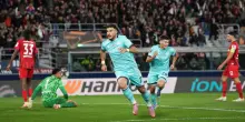 Bologna-Friburgo 1-1, le pagelle: Skorupski (7) due volte decisivo, Orsolini (6,5) è l'anima dei rossoblù, Castro (6) ingenuo