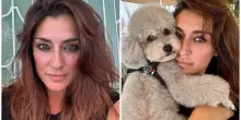 Elisa Isoardi in lacrime: «Il mio cagnolino si è ammalato di cuore, l'ho dovuto lasciare a mia mamma. Con me ha fatto tutto»