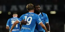 Napoli-Genoa 2-1, Anguissa e Hojlund ribaltano Vieira
