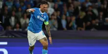 Napoli-Genoa: infortunio anche per Politano: entra Spinazzola