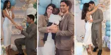 Giulia Salemi e Pierpaolo Pretelli, proposta di matrimonio al battesimo di Kian? La foto (sospetta) fa sperare i fan