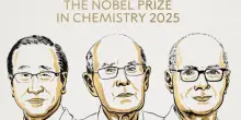 Nobel per la Chimica a Susumu Kanegawa, Richard Robson e Omar Yaghi per lo sviluppo di nuovi materiali: «Strutture metallo-organiche»