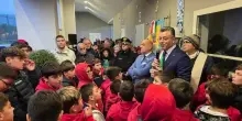 Agerola, inaugurate le nuove tribune  dello stadio comunale
