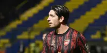 Sorrento-Cosenza 2-2: rossoneri recuperano con Plescia e D'Ursi