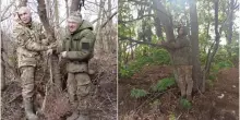 Ucriana, soldati russi legati agli alberi senza acqua né cibo: si sono rifiutati di avanzare sulla linea del fronte