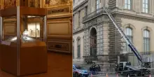 Rapina al museo del Louvre, rubati gioielli di Napoleone. Ritrovata la corona dell'Imperatrice. Ladri in fuga su uno scooter