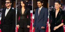 Festa del Cinema di Roma, le pagelle look: Andrea Arcangeli vero divo (9), Giulia Michelini sensuale (7). Pietro Castellitto? Sposo triste (5)