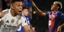 Real Madrid-Barcellona: dove vedere la gara in chiaro e in streaming, orario e le probabili formazioni