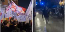 Attivisti Pro Pal provano a bloccare la Festa del Cinema a Roma, tensioni con la polizia: idranti e manganellate ai manifestanti
