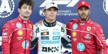 Ferrari in Messico, per la prima volta Leclerc e Hamilton insieme sul podio delle qualifiche. La pole è di Norris
