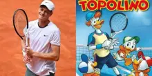 Jannik Sinner entra nel mondo di Topolino: il tennista protagonista di una nuova storia Disney